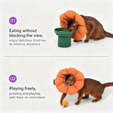 Cute Flower Soft Cat Cone Collar #2