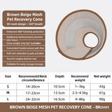Breathable Dog & Cat Recovery Cone Collar #5