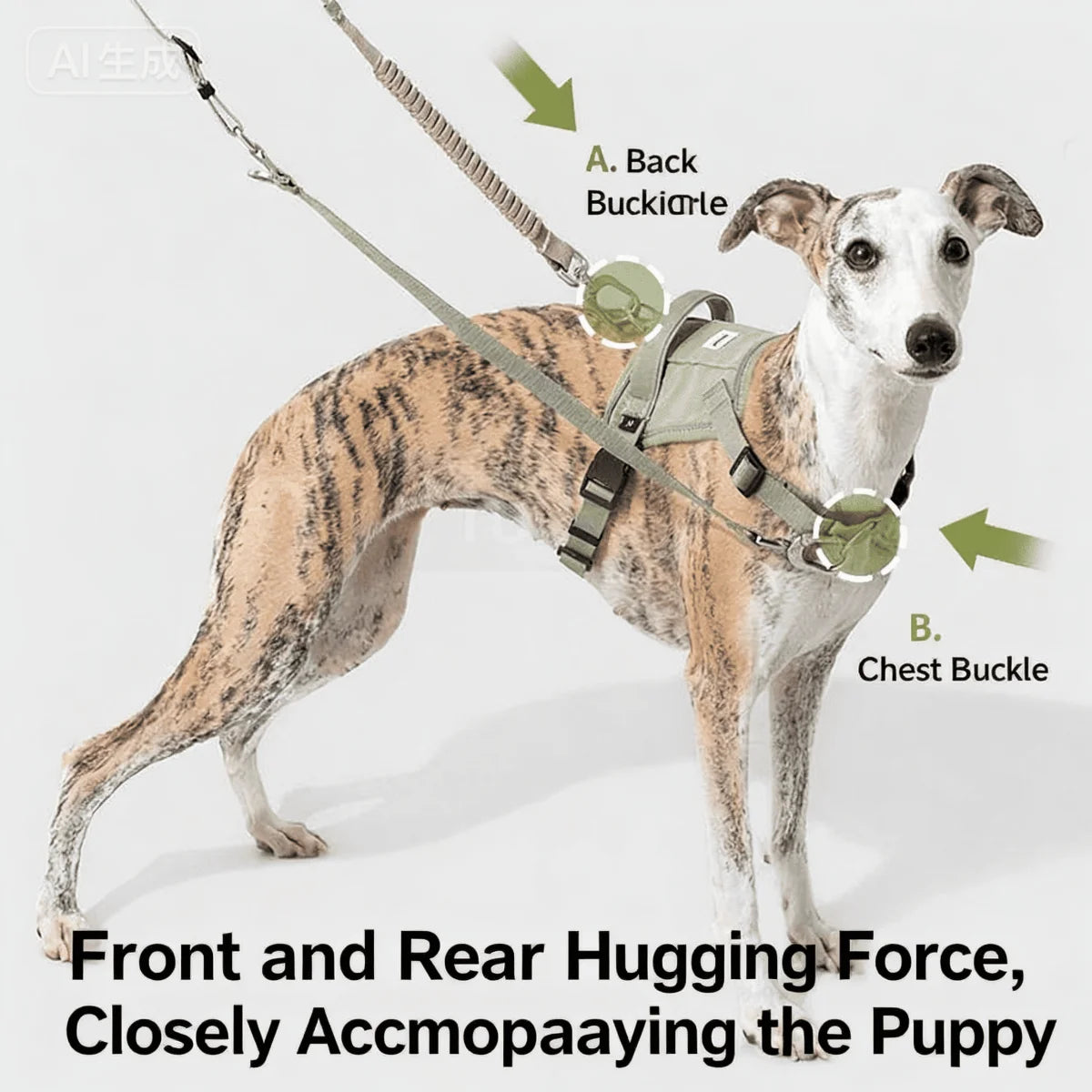 No-Pull Dog Chest Harness #6