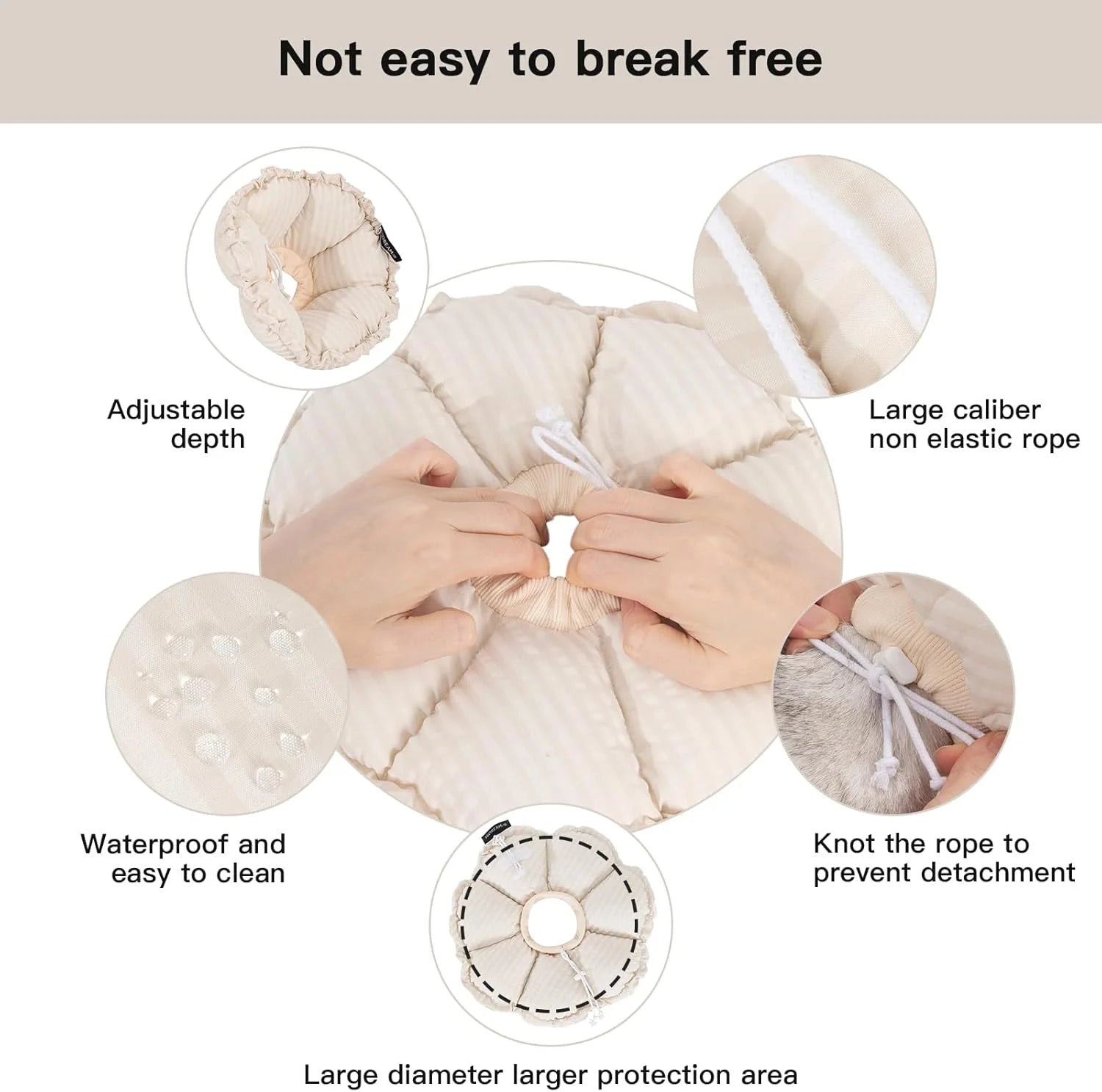 Hidream Soft Cat Cone Collar