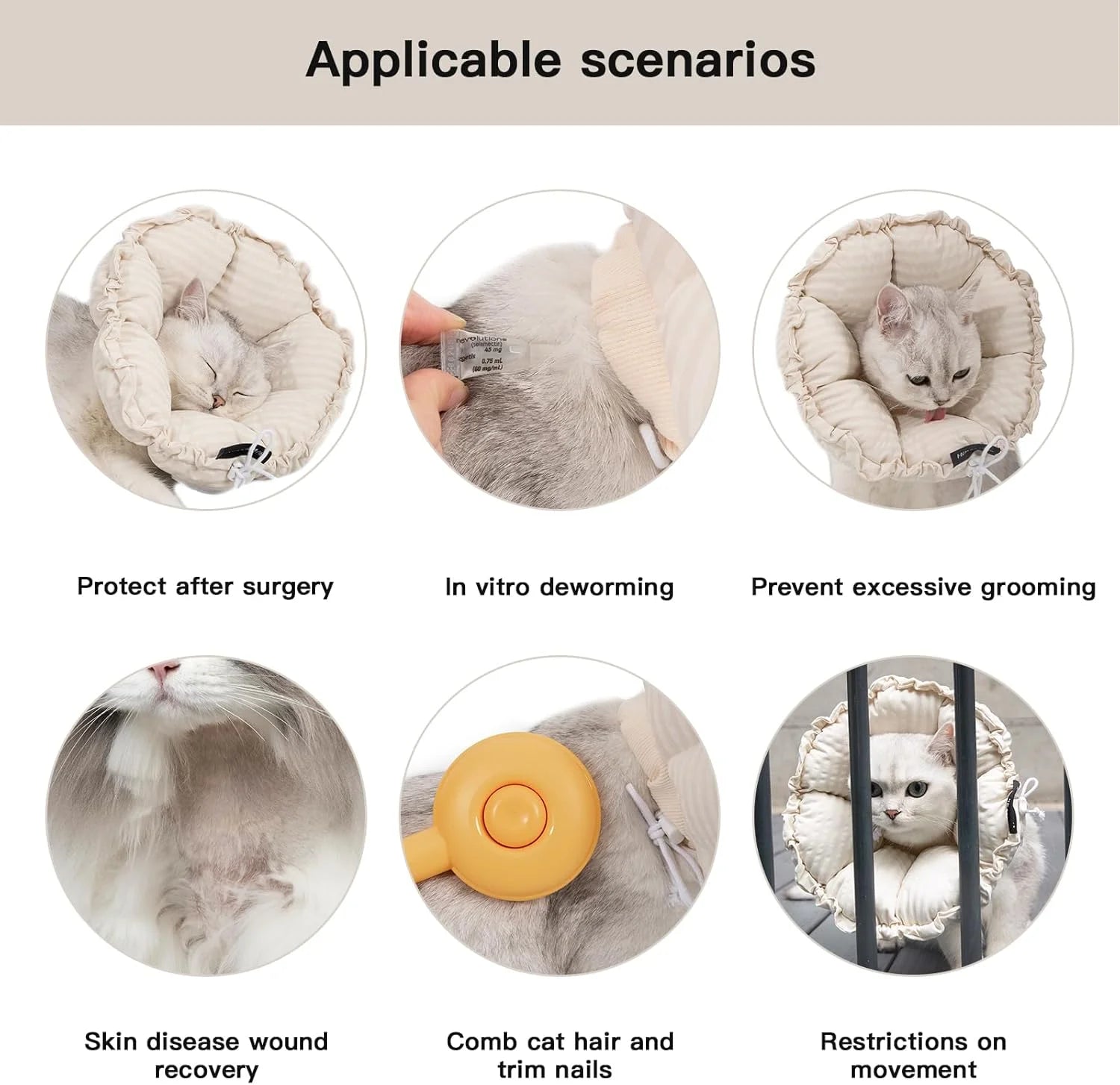 Hidream Soft Cat Cone Collar