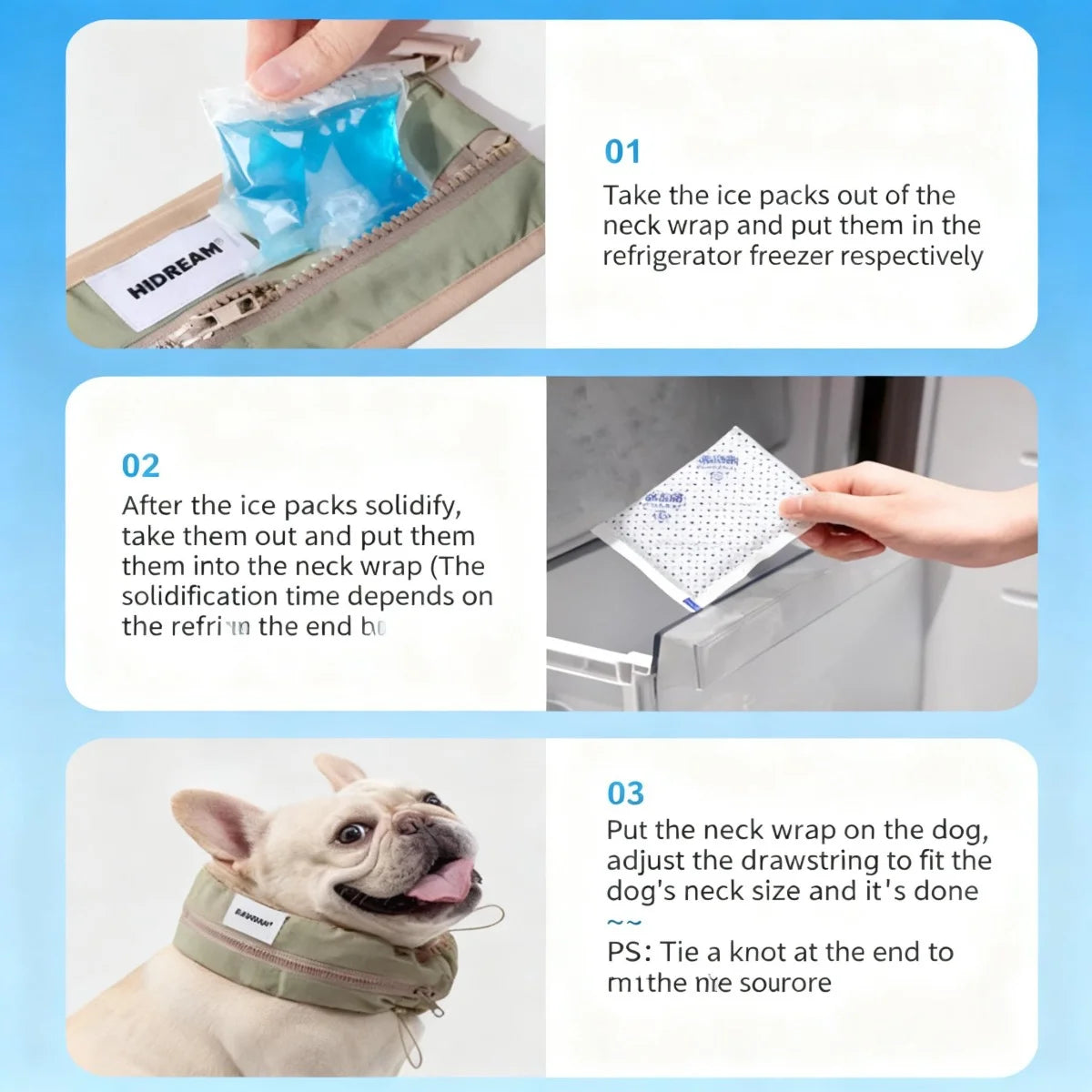 Padded Dog Cooling Collar #9